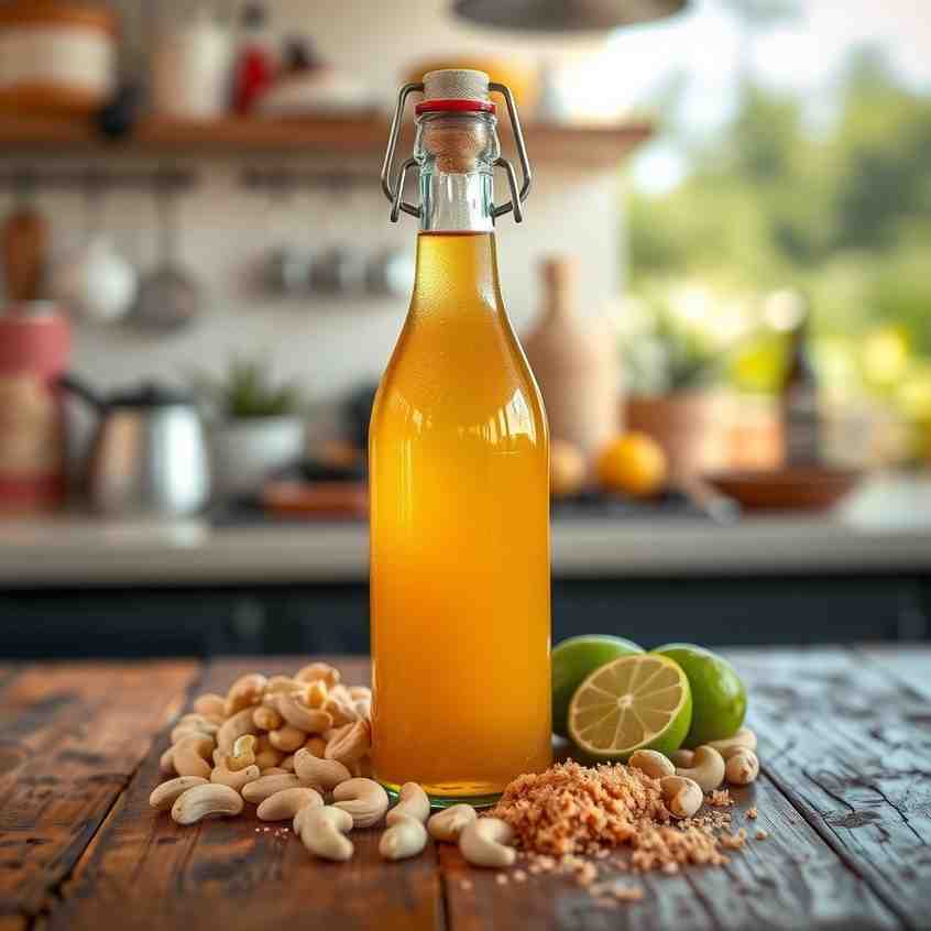 Belizean Cashew Wine - Easy Homemade Recipe